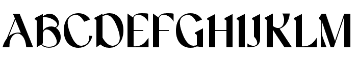 Gofannon-Regular Font UPPERCASE