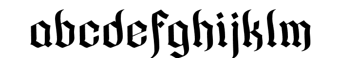 Gofarda Gothic Regular Font LOWERCASE