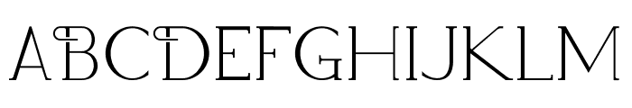 Goffman Font UPPERCASE
