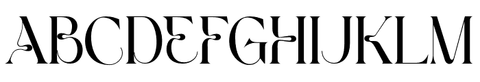 Gofhar Font UPPERCASE