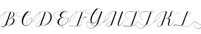 Gofienda Regular Font UPPERCASE