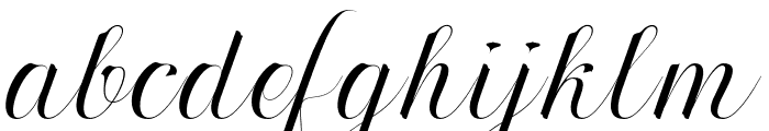 Gofienda Regular Font LOWERCASE