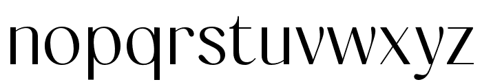 Gogesty-Regular Font LOWERCASE