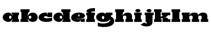 GoingClap-Expanded Font LOWERCASE