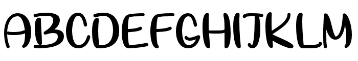 GoingForward-Regular Font UPPERCASE