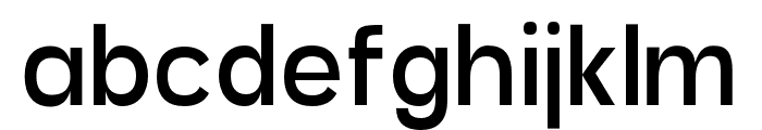 Gojali Medium Font LOWERCASE