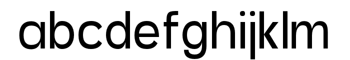 Gojali Regular Font LOWERCASE