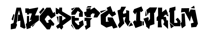 Gojocir Font UPPERCASE