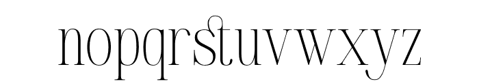 Golastika Font LOWERCASE