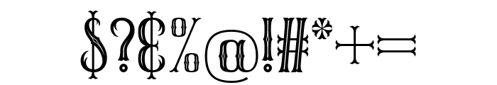 GoldHeart Font OTHER CHARS