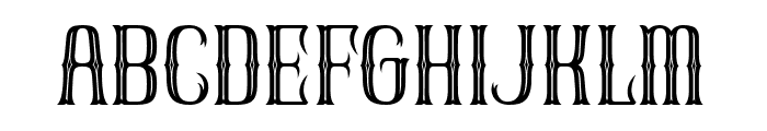 GoldHeart Font LOWERCASE