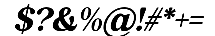 Goldage Italic Font OTHER CHARS