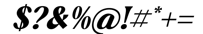 Golden Antique Italic Font OTHER CHARS