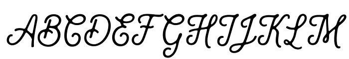 Golden Blacksmith Script Font UPPERCASE