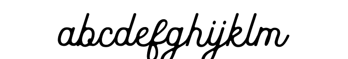 Golden Blacksmith Script Font LOWERCASE