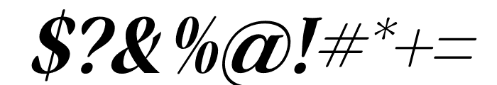 Golden Sands Italic Font OTHER CHARS