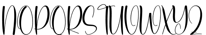 Golden Signature Font UPPERCASE