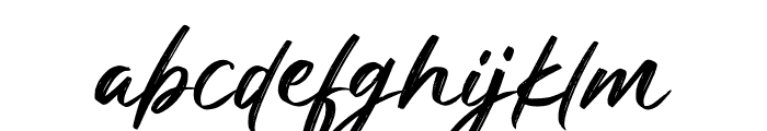 Golden Winter Font LOWERCASE