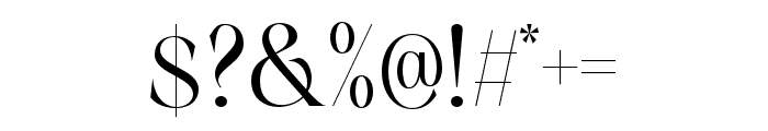 GoldenAllure-Serif Font OTHER CHARS