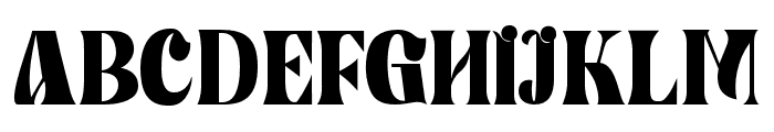 GoldenBadge Font LOWERCASE