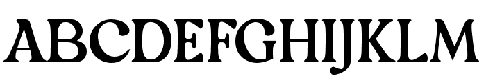 GoldenBatch-Regular Font UPPERCASE