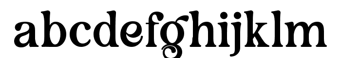 GoldenBatch-Regular Font LOWERCASE