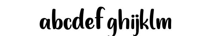 GoldenCheese-Regular Font LOWERCASE