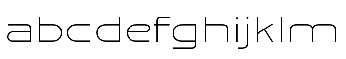 GoldenGrotesque-ExtraLight Font LOWERCASE