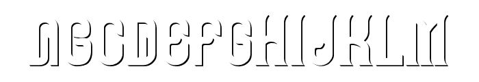 GoldenWhisky-GoldenWhiskyshadow Font UPPERCASE