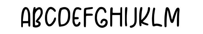 Goldfish Font UPPERCASE