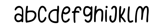 Goldfish Font LOWERCASE