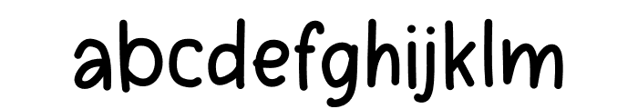 Goldie Regular Font LOWERCASE