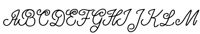 Goldie Font UPPERCASE