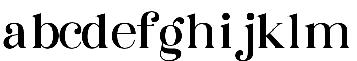 GoldinkBrittey-Regular Font LOWERCASE