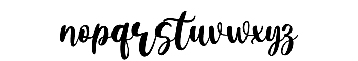 Goldlove Font LOWERCASE