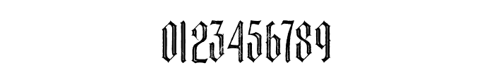 Goliath Inline Grunge Font OTHER CHARS