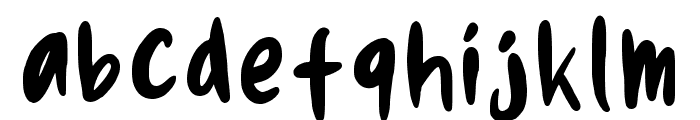 Golie Regular Font LOWERCASE