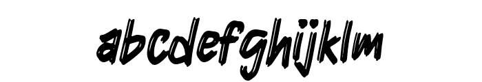 Goliend Font LOWERCASE