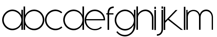 Goloe ExtraLight Font LOWERCASE