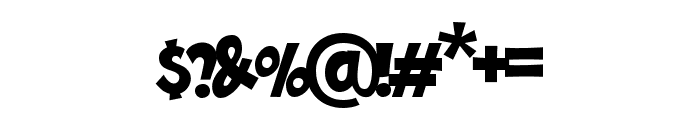 Gologotypego Regular Font OTHER CHARS