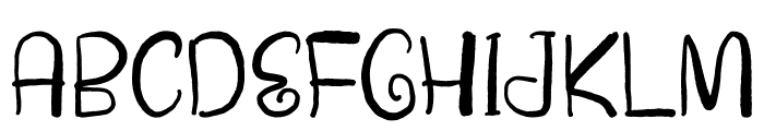 Golykiss Magict Font UPPERCASE