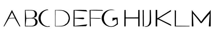 Gomafa Font LOWERCASE