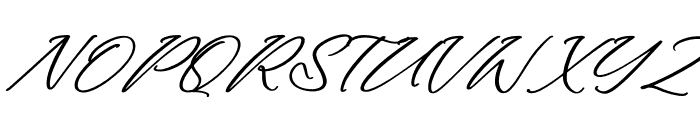 Gomaldiye Italic Font UPPERCASE