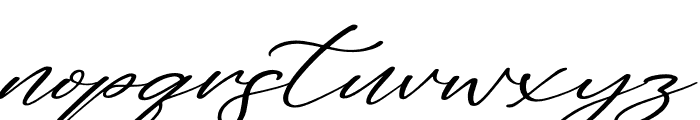 Gomaldiye Italic Font LOWERCASE