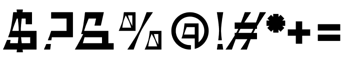 Gomborg Font OTHER CHARS