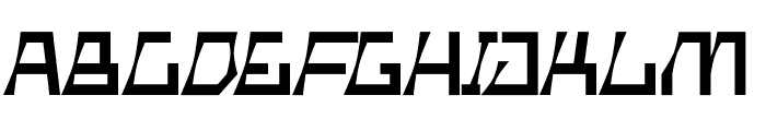 Gomborg Font UPPERCASE