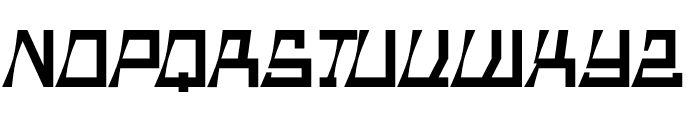 Gomborg Font UPPERCASE