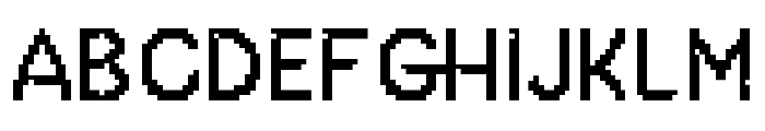 Gome Pixel Font UPPERCASE