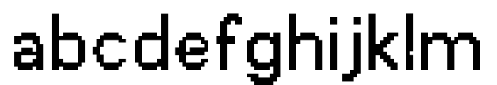 Gome Pixel Font LOWERCASE