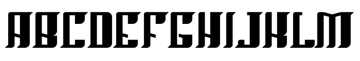 Gonbosy Font LOWERCASE